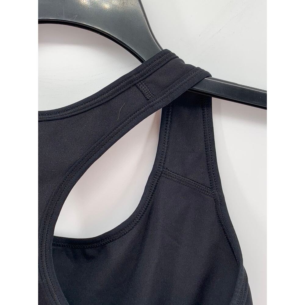 NIKE Women's Black Swoosh Racerback Sports Bra SZ S - Picture 5 of 8